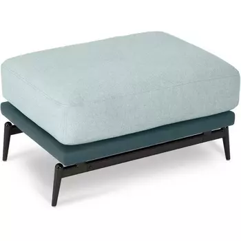 Пуф Ispani ОГОГО (арт.808349), (Ткань,Экокожа/Зеленый) ОГОГО Обстановочка!