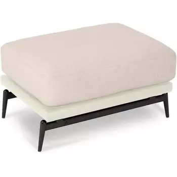 Пуф Ispani ОГОГО (арт.808358), (Ткань,Экокожа/Белый) ОГОГО Обстановочка!