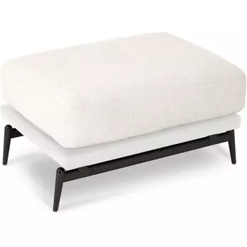 Пуф Ispani ОГОГО (арт.808364), (Ткань,Экокожа/Белый) ОГОГО Обстановочка!