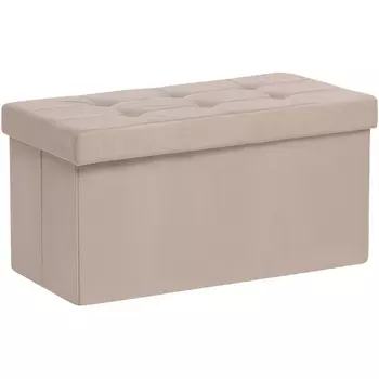 Пуф Leset Леда складной с крышкой (МДФ,Велюр) арт.4687205442192