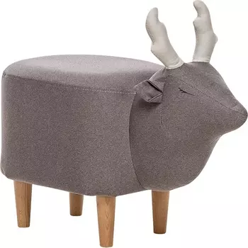 Пуф Leset Maral COMBI (Фанера,Массив дерева,Рогожка) арт.2500000043567