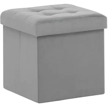 Пуф Leset Плуто складной с крышкой (МДФ,Велюр) арт.4687205418159