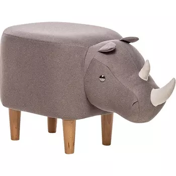 Пуф Leset Rhino COMBI (Фанера,Массив дерева,Рогожка) арт.2500000098444