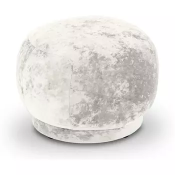 Пуф Lucca ОГОГО (арт.825251), (Ткань,Велюр/Белый) ОГОГО Обстановочка!