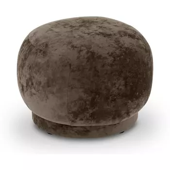 Пуф Lucca ОГОГО (арт.825254), (Ткань,Велюр/Коричневый) ОГОГО Обстановочка!