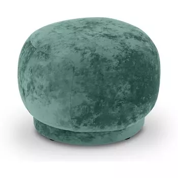 Пуф Lucca ОГОГО (арт.825259), (Ткань,Велюр/Голубой) ОГОГО Обстановочка!