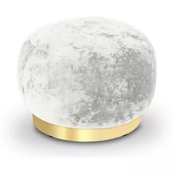 Пуф Lucca ОГОГО (арт.853171), (Ткань,Велюр/Белый) ОГОГО Обстановочка!