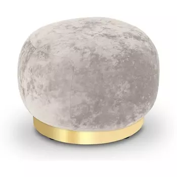 Пуф Lucca ОГОГО (арт.853174), (Велюр,Ткань/Бежевый) ОГОГО Обстановочка!