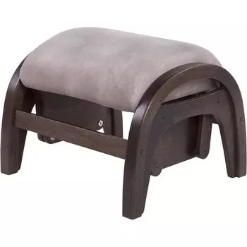 Пуф Мэтисон ткань крем брюле, каркас орех от фабрики Mebelik