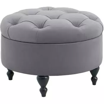 Пуф Meggi ОГОГО (арт.434417), (Ткань/Серый) ОГОГО Обстановочка!