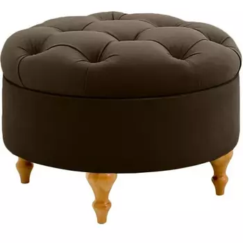 Пуф Meggi ОГОГО (арт.434418), (Ткань/Коричневый) ОГОГО Обстановочка!