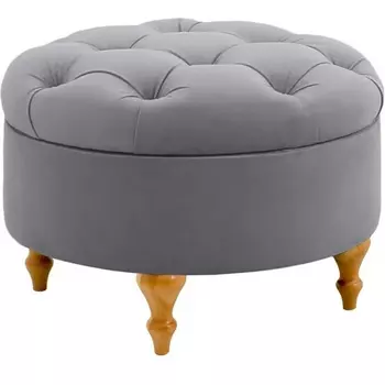 Пуф Meggi ОГОГО (арт.434420), (Ткань/Серый) ОГОГО Обстановочка!