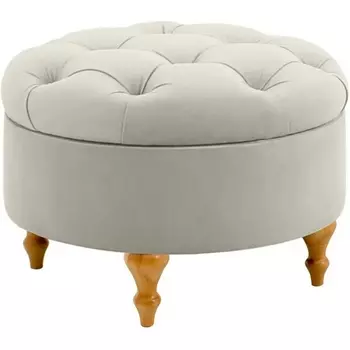 Пуф Meggi ОГОГО (арт.434427), (Ткань/Белый) ОГОГО Обстановочка!