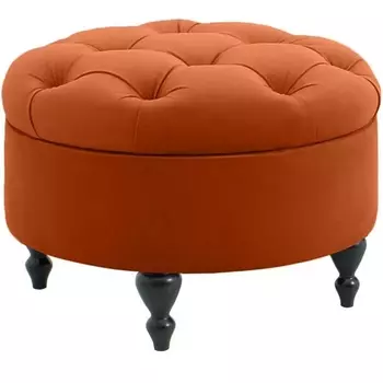 Пуф Meggi ОГОГО (арт.434433), (Ткань/Оранжевый) ОГОГО Обстановочка!