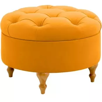 Пуф Meggi ОГОГО (арт.434438), (Ткань/Желтый) ОГОГО Обстановочка!