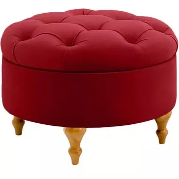 Пуф Meggi ОГОГО (арт.434441), (Ткань/Бордовый) ОГОГО Обстановочка!