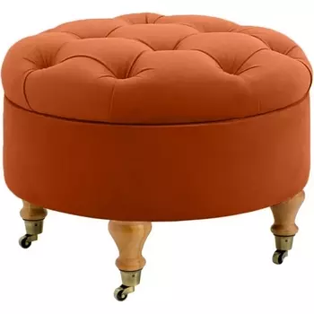 Пуф Meggi ОГОГО (арт.434451), (Ткань/Оранжевый) ОГОГО Обстановочка!