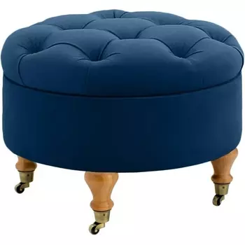 Пуф Meggi ОГОГО (арт.434455), (Ткань/Синий) ОГОГО Обстановочка!