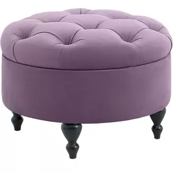 Пуф Meggi ОГОГО (арт.666044), (Ткань/Сиреневый) ОГОГО Обстановочка!