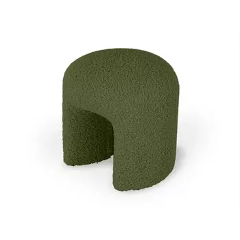 Пуф ОГОГО Shaggy (Искусственный мех/Зеленый) ОГОГО Обстановочка!