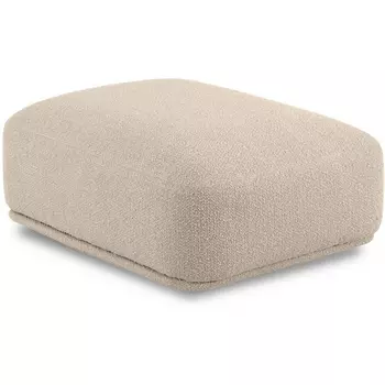 Пуф прямоугольный Fabro ОГОГО (арт.855372), (Ткань,Букле/Бежевый) ОГОГО Обстановочка!