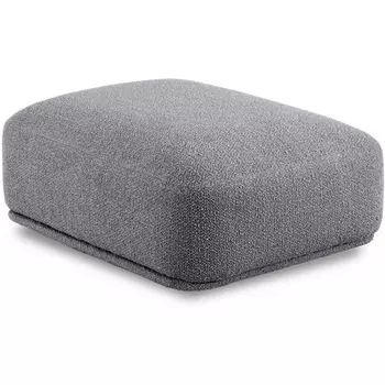 Пуф прямоугольный Fabro ОГОГО (арт.855374), (Ткань,Букле/Темно-серый) ОГОГО Обстановочка!