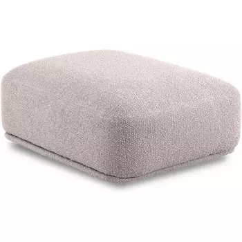 Пуф прямоугольный Fabro ОГОГО (арт.855375), (Ткань,Букле/Бежевый) ОГОГО Обстановочка!