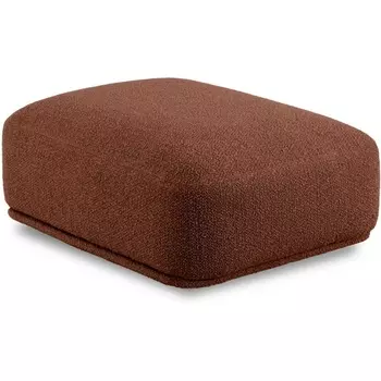 Пуф прямоугольный Fabro ОГОГО (арт.855376), (Ткань,Букле/Терракотовый) ОГОГО Обстановочка!