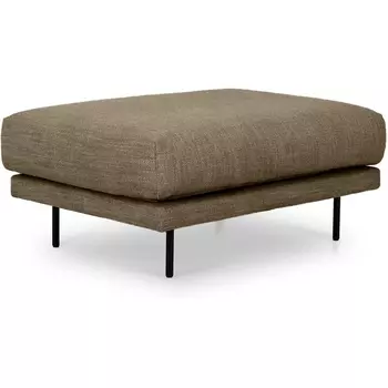 Пуф Ricadi ОГОГО (арт.727128), (Ткань,Рогожка/Коричневый) ОГОГО Обстановочка!