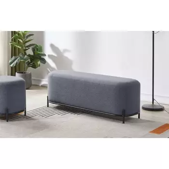 Пуф 03-40120 серый HE512-11 ESF