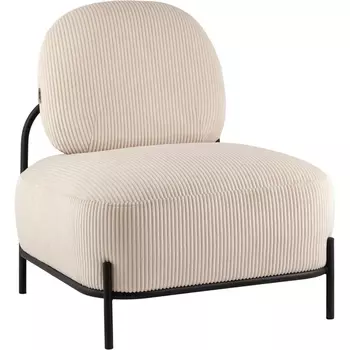 Пуф Stool Group Кейси велюр рельефный бежевый арт.УТ000040013