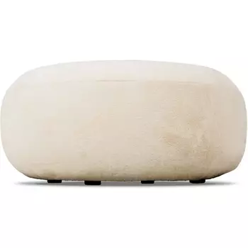 Пуф Sweet 765 ОГОГО (арт.596190), (искусственный Мех/Бежевый) ОГОГО Обстановочка!