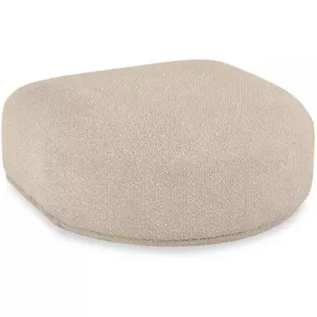 Пуф торцевой Fabro ОГОГО (арт.856685), (Ткань,Букле/Бежевый) ОГОГО Обстановочка!