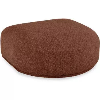 Пуф торцевой Fabro ОГОГО (арт.856689), (Ткань,Букле/Терракотовый) ОГОГО Обстановочка!