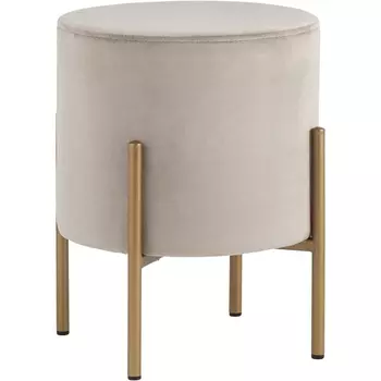 Пуф Кейси велюр серо-бежевый УТ000035904 Stool Group