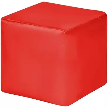 Пуфик Dreambag Куб Красный Оксфорд (Классический) 3901101