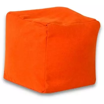 Пуфик Dreambag Куб Оранжевый Фьюжн (Классический) 3902201