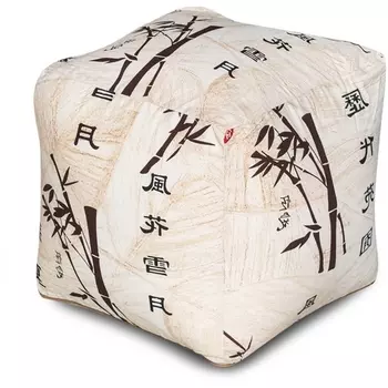 Пуфик Dreambag Куб Стебли Бамбука (Классический) 3908701