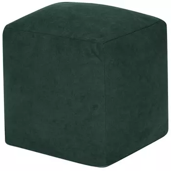 Пуфик Dreambag Куб Зеленый Велюр (Классический) 3922801