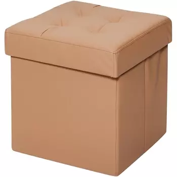 Пуфик Dreambag складной Бежевый ЭкоКожа 1611600