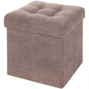 Пуфик Dreambag складной Бежевый Велюр 13253