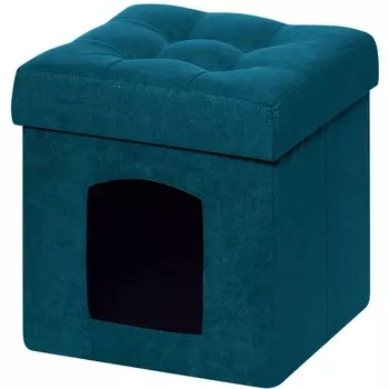 Пуфик Dreambag складной Для животных Нефритовый Велюр 13642