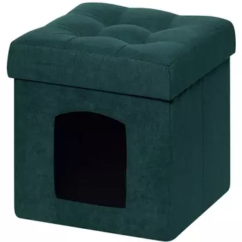 Пуфик Dreambag складной Для Животных Зеленый Велюр 13636