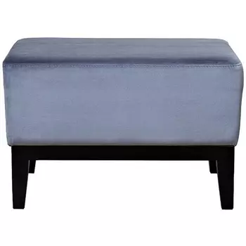Пуфик Garda Decor STELLA-60-VELV SIN (Черный/Синий)
