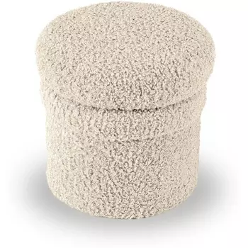 Пуфик Pancakes ОГОГО Обстановочка! (Мех/Белый) арт.902549