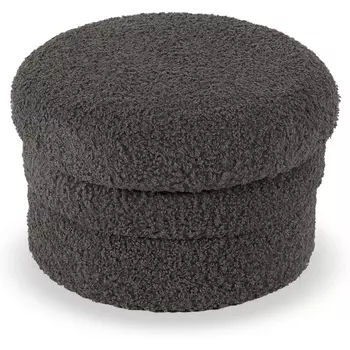 Пуфик Pancakes ОГОГО Обстановочка! (Мех/Серый) арт.902548