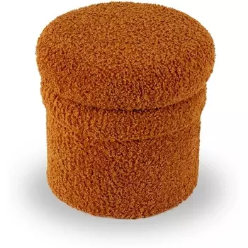 Пуфик Pancakes ОГОГО Обстановочка! (Мех/Терракотовый) арт.902551