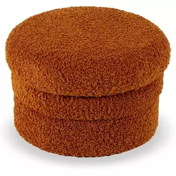 Пуфик Pancakes ОГОГО Обстановочка! (Мех/Терракотовый) арт.902550