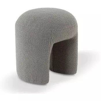 Пуфик Shaggy ОГОГО Обстановочка! (Мех/Серый) арт.919925