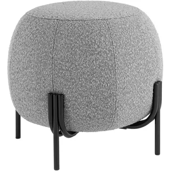 Пуф Флик букле серый УТ000036755 Stool Group